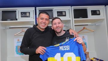 Riquelme y Messi: encuentro ‘10′
