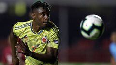 Duv&aacute;n Zapata anot&oacute; el gol de la victoria de Colombia frente a Qatar en Copa Am&eacute;rica