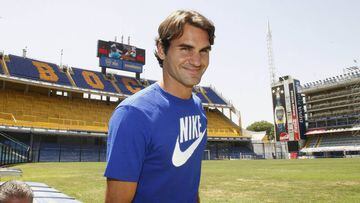 Roger Federer: "Wimbledon es mi patio, como la cancha de Boca lo es para Riquelme"