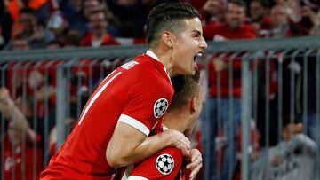 James se luce pero la jerarquía del Madrid supera al Bayern