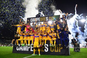 Tigres lifted the trophy after winning 4-2 on penalties.
