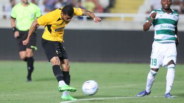 Orbelin Pineda ya se estrenó como goleador con el AEK
