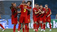 A first half Thorgan Hazard goal was enough for Belgium to see off reigning champions Portugal in their last 16 game at Euro 2020, at La Cartuja in Seville.
