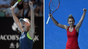 Wozniacki y Halep se jugarán el título y el número 1 en la final