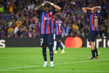 Barcelona knocked out of UEFA Champions League for second straight year,  fans leave match early
