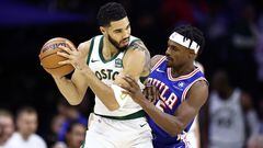 The Boston Celtics took the top spot in the Eastern Conference over the Philadelphia 76ers with a 117-107 road win from Wells Fargo Center.