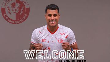 Jeison Murillo, nuevo jugador de Al-Shamal.