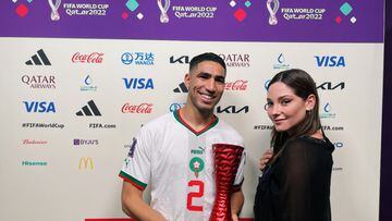 ¡Estuvo con Hakimi y una estrella del Bayern!: el día inolvidable de Kel Calderón en Qatar