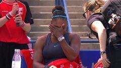 Serena, rota tras lesionarse, llega su rival y ocurre la magia