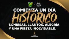 Debut histórico de Defensa en la Libertadores ante Santos