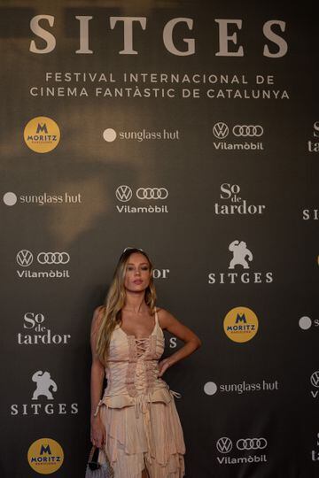 La actriz Ester Expósito durante el 55 Sitges Festival Internacional de Cine Fantástico.