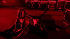 Bray Wyatt y Seth Rollins, en Crown Jewel.