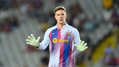 The German goalkeeper was unexpectedly ruled out of Barca's Champions League game against Porto as he recovers from injury.