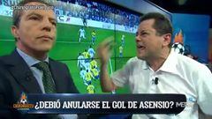 Soria desprecia el golazo de Asensio y Roncero explota