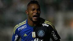 Miguel &Aacute;ngel Borja, delantero de Palmeiras