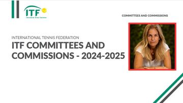 Arantxa Sánchez Vicario, en la ITF.