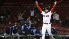 Alex Verdugo vuelve a hacer sonar el madero con los Red Sox