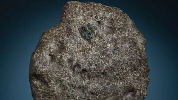 Un trozo del meteorito EC 002. La masa principal del meteorito reside en el Museo de Gemas y Minerales de Maine
 MAINE MINERAL AND GEM MUSEUM/DAR
 09/03/2021