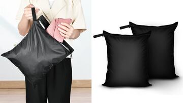 Estas bolsas de almacenamiento son ideales para guardar la ropa del gimnasio y se venden en tres tamaños
