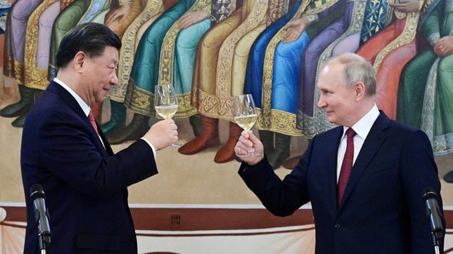 Una filtración destapa el temor de Putin a un ataque de China