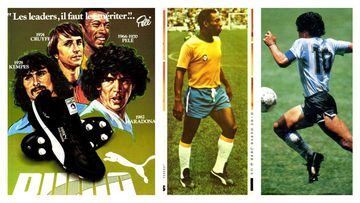 Pelé y Maradona, los mayores embajadores de Puma