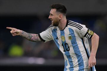 Lionel Messi, o grande capitão Albiceleste