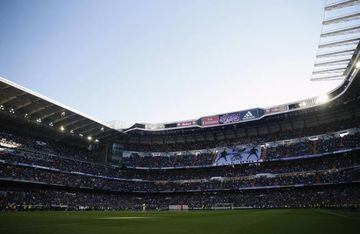 Santiago Bernabeu stadium in Madrid January 10, 2015.