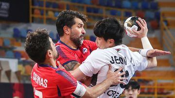 Chile aplasta a Corea para lograr su primer triunfo en el Mundial de Balonmano