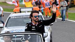 Alonso en Jap&oacute;n, entre Honda y Mercedes.