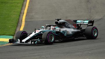 Australian GP: Hamilton breaks records to take Melbourne pole