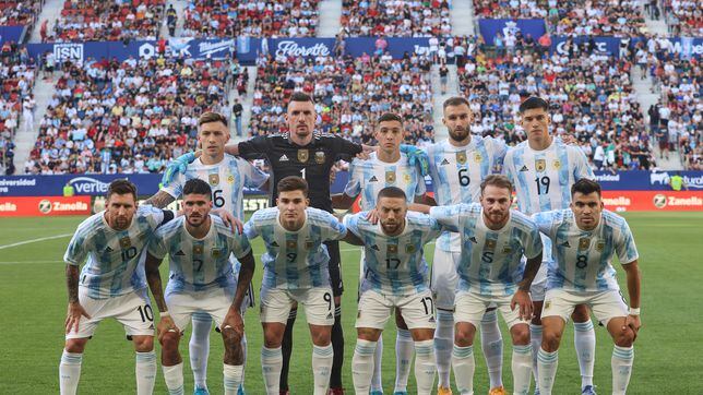 Los dorsales de la Argentina en el Mundial de Qatar: ¿Quién lleva cada número? - AS Argentina