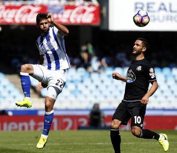 Deportivo lost 1-0 at Real Sociedad on Sunday