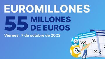 Euromillones: comprobar los resultados del sorteo de hoy, viernes 7 de octubre