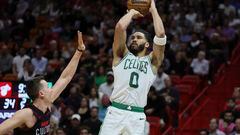 The Boston Celtics continued to assert their dominance over the Eastern Conference with a blowout win over the Miami Heat who have lost five in a row.