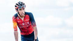 Egan Bernal en la etapa 18 de La Vuelta a España.