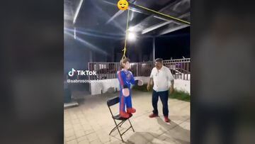 Piñata de Max Verrstappen aparece en fiesta mexicana