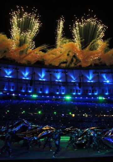 The best images from the opening ceremony in Rio