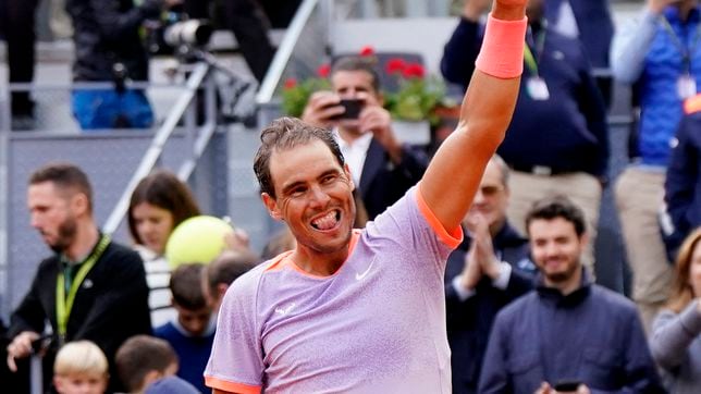 Nadal: “Hace tres semanas perdía contra chicos de la Academia”