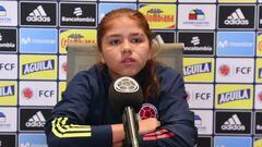 Gabriela Rodríguez, jugadora de la Selección Colombia Femenina Sub 20