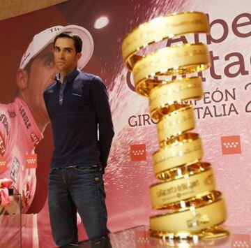 Alberto Contador en la Comunidad de Madrid.