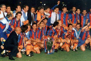 La temporada 1991-92 se recordaría por la final de la Copa de Europa de Wembley, en la que el equipo culé,  dirigido por Cruyff, se impuso a la Sampdoria en el minuto 111 de la prórroga, gracias a un libre directo ejecutado por Koeman. Era la primera victoria del Barça en una final de la Copa de Europa y el equipo del neerlandés pasaría a la historia como el 'Dream Team'.