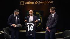 Acto de bienvenida a Javier Mascherano como nuevo embajador de LaLiga Santander LALIGA 24/02/2021