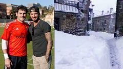 Casillas invita a su pueblo a Beckham: &quot;&iexcl;Very very cold!&quot;