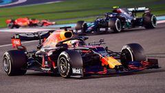 Max Verstappen (Red Bull RB16). Abu Dhabi. F1 2020. 