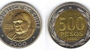 Así es la moneda de 500 del año 2000 que puede llegar a costar más de 200 mil pesos