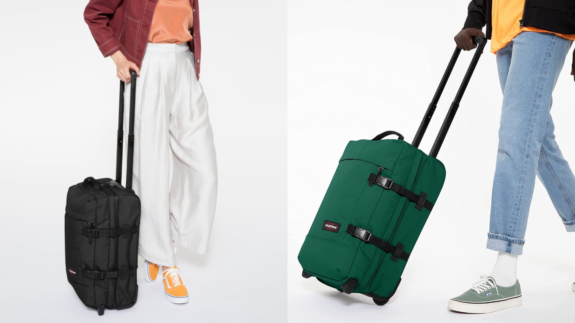 trompeta marca Entender mal Esta maleta con ruedas y de cabina de Eastpak está de oferta y disponible  en 17 colores - Showroom