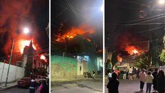 Incendio en Iztapalapa: Así ardió en llamas una casa en la colonia Xalpa
