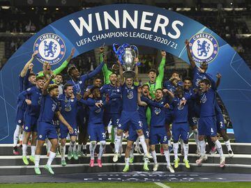 El Chelsea campeón de la Champions League.