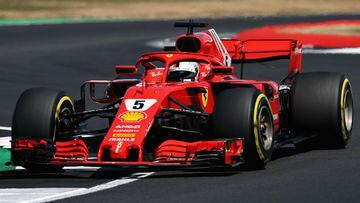 Vettel wins thrilling British GP as Hamilton recovers to second