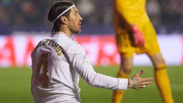 Real Madrid: Sergio Ramos rails at referee after Levante defeat